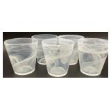 5 Vintage White Swirl double old-fashioned