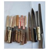 Vintage cutlery, steak knives, kitchen chefï¿½s