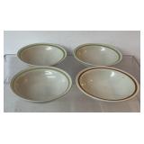 4 vintage bowls, Autumn Collection Stoneware,