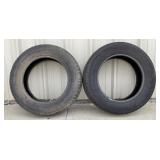 2 20in tires no rims.  Falken Ziex  S/TZ 05,