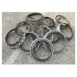 15 Wheel trim rings/beauty rings/rally rim hub