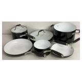 6 Calphalon Ceramic Nonstick Cookware Set,