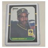 Barry Bonds 1987 Donruss Baseball Rookie