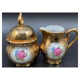 Vintage Wunsiedel cream and sugar set