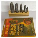 Fram Sure Drain oil changing tool, spiral screw