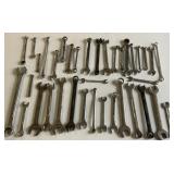 Standard wrenches, combination, open-end, and