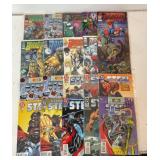 20 Vintage comic books, 11 Steel 1994-1996, 4