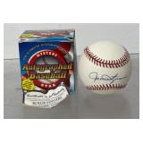 Rollie Fingers autographed baseball, COA