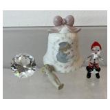 Vintage decorative collectibles, blown glass