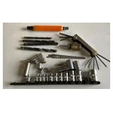 Tools, socket set with storage rail, SKIL