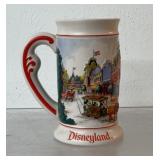 Vintage Ceramarte 3D Disneyland beer stein mug,