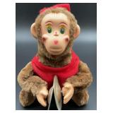 Vintage mechanical toy monkey,