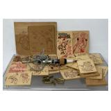 Vintage Rapco Inc. wood-burning tool, wood