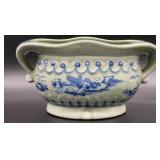 Antique Chinese celadon glazed porcelain vase,