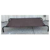 Elevated cot dog bed, 7.5 inches tall x 51 inches