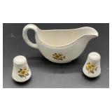 Vintage Royal Warwick Sunflower pattern gravy