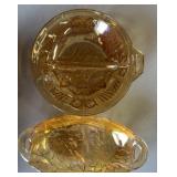 Vintage Indiana Glass marigold carnival glass