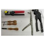 Tools, 360-degree Swivel Head Rivet Gun, vintage
