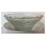 Vintage West Bend aluminum serving bowl with