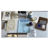 Office supplies, magnum sharpie, ruler, vintage