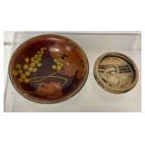 Hopi-Tewa polychrome pottery bowl, Nampeyo of Hano