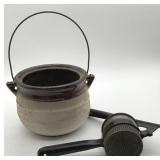 Vintage kitchen items, vintage stoneware pottery