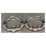 925 Sterling silver earrings. 2.78 grams