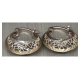 925 sterling silver earrings 5.62 grams