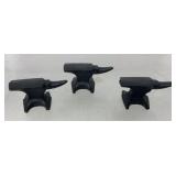 3 miniature anvils, Tandy Leather Mini Anvil