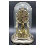 Vintage Waltham anniversary clock featuring a