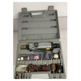 Air Die Grinder Kit with case, item 34940, 9 x 8