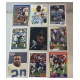 12 Barry Sanders football cards