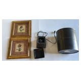 Scentsy Satin Black Pillar Lighted Wax Warmer,