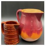 Vintage Mar-Crest Daisy and Dot pattern glazed