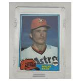 1981 Topps Nolan Ryan baseball card #240