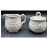 Metlox Vernon Poppytrail Antique Grape cream and