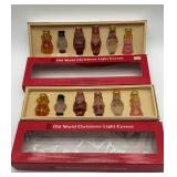 Old World Christmas glass light covers, replicas