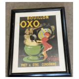 Framed print of the 1908 Bouillon Oxo