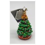 Christopher Radko High-Fashion Tannenbaum glass