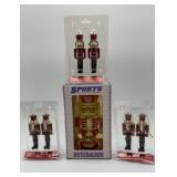 7 nutcrackers, 6 Arkansas Razorbacks nutcracker