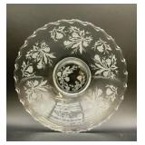 UV GLOW Fostoria Heather Flared Bowl 11.75 i