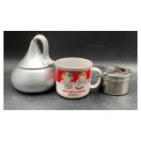 Hershey's Kisses ceramic candy jar, Campbell's