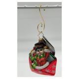 Christopher Radko Special Delivery Snowman Letter