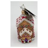 Christopher Radko Glass Gingerbread House