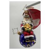 Christopher Radko A Year For Cheer glass