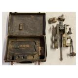 Vintage Weslock door lock installation kit with