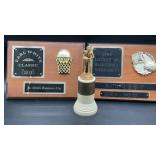 Basketball trophy and plaques, Earl White Classic