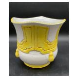 Vintage 1960s Italian majolica jardiniï¿½re cache