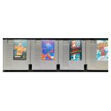 Nintendo Entertainment System game cartridges,