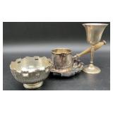 Vintage Oneida silver plated oval candy dish,